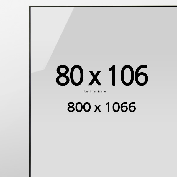 80X106 알루미늄액자